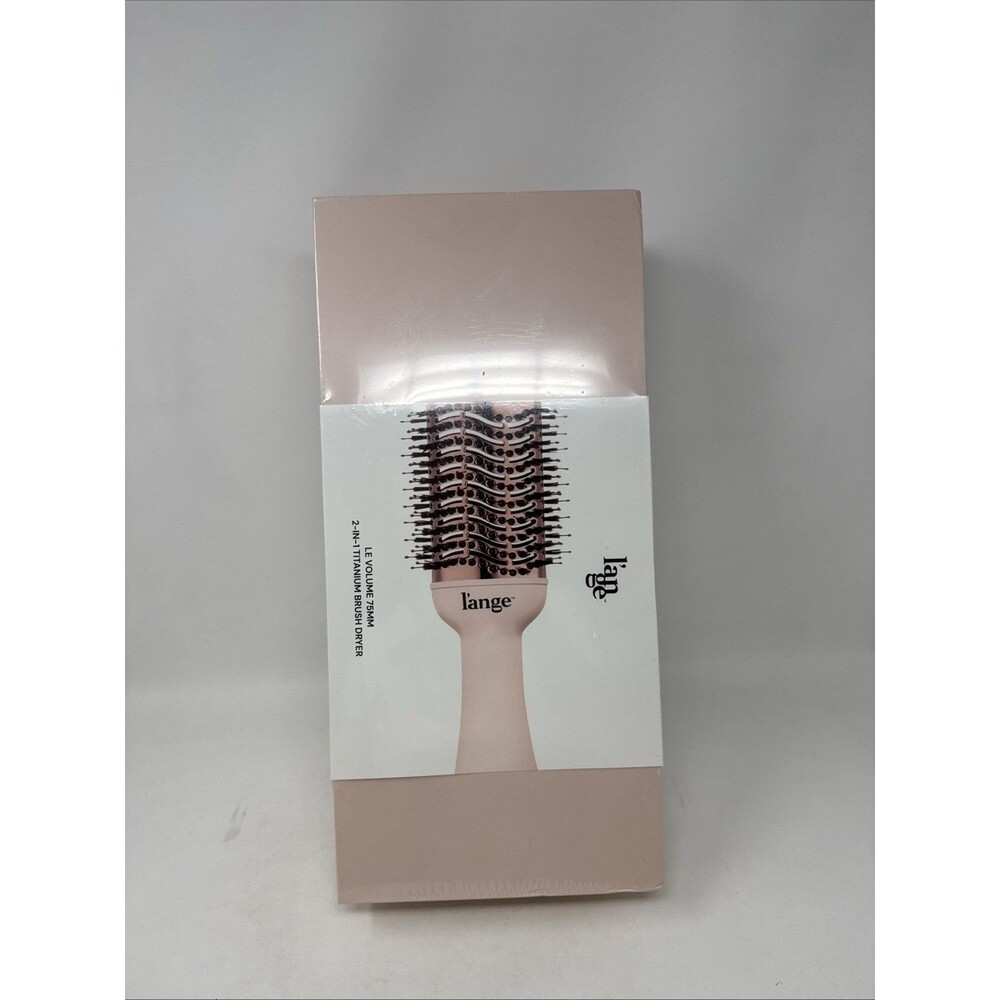 L'ANGE Le Volume 2-in-1 Volumizing Blow Dryer Brush NEW  Lange 60mm Blush Pink
